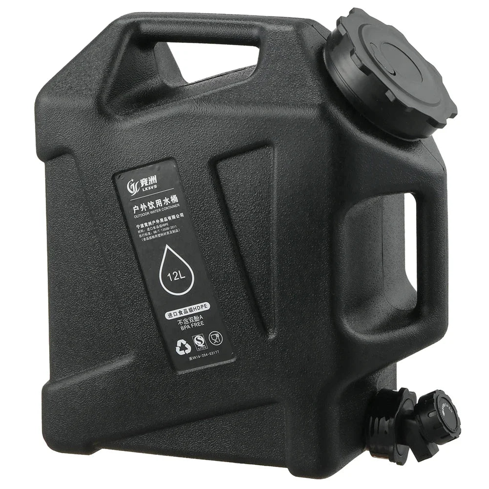 Camping Water Container 12L Portable with Faucet