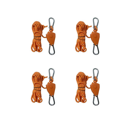 Reflective Tent Guy Lines with Tensioners for Wind Stability