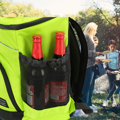 Insulated Cooler Backpack 30L Keeps Food Fresh Outdoors