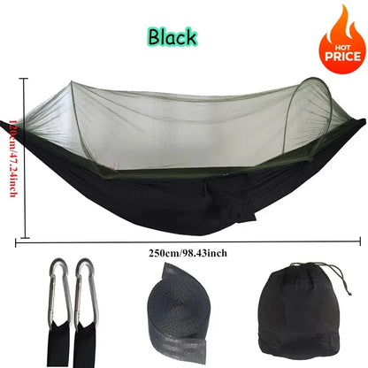 Camping Hammock with Mosquito Net – Lightweight Comfort