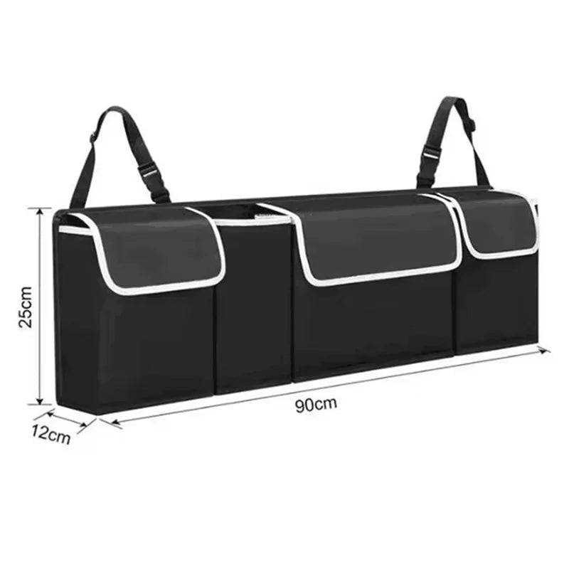 Car Trunk Organizer – High Capacity Backseat Storage Bag