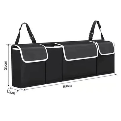 Car Trunk Organizer – High Capacity Backseat Storage Bag