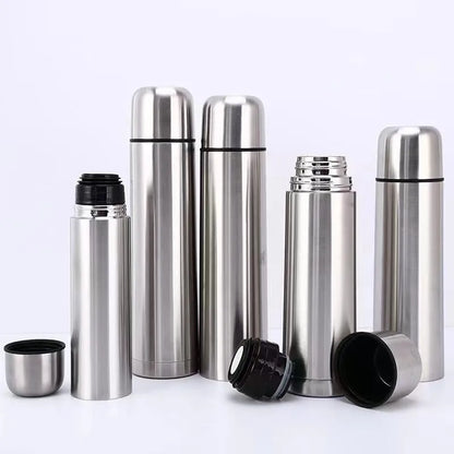 Stainless Steel Thermal Water Bottle Keeps Drinks Hot/Cold