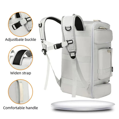 Large Capacity Daypack with Wet Dry Separation