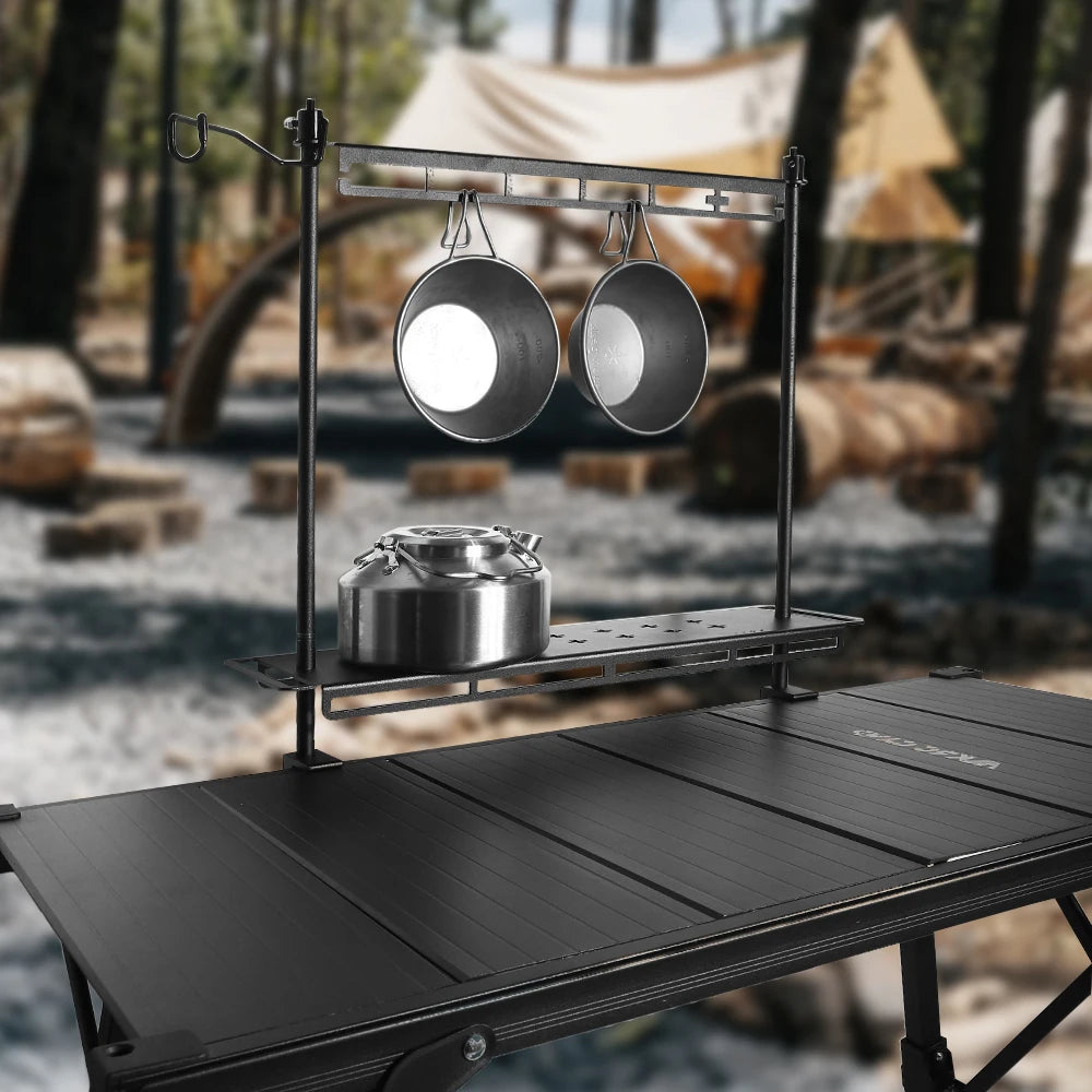 Camping Storage Shelf Lightweight Table Organizer