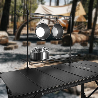 Camping Storage Shelf Lightweight Table Organizer
