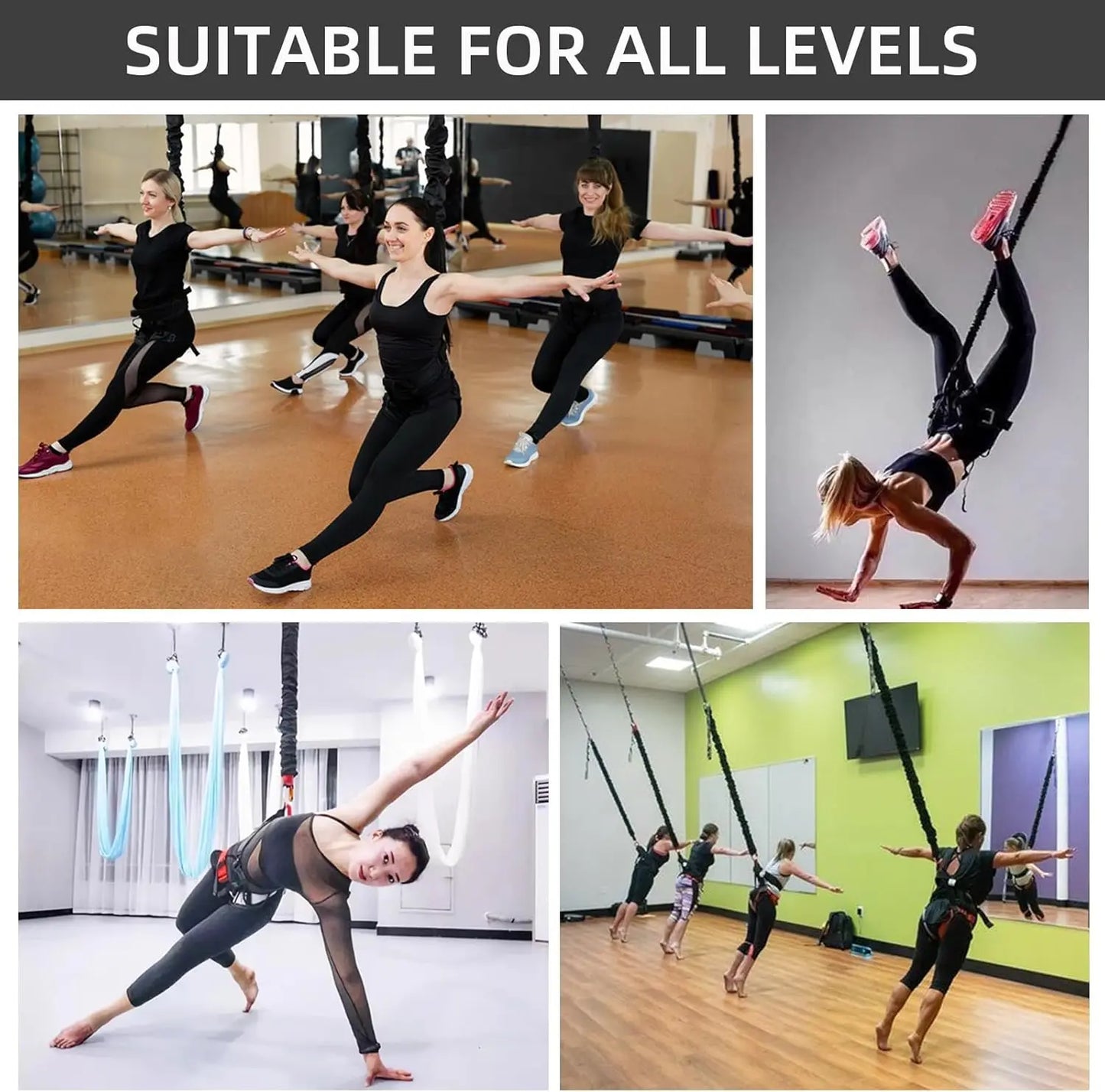 Bungee Fitness Set for Agility & Strength Training