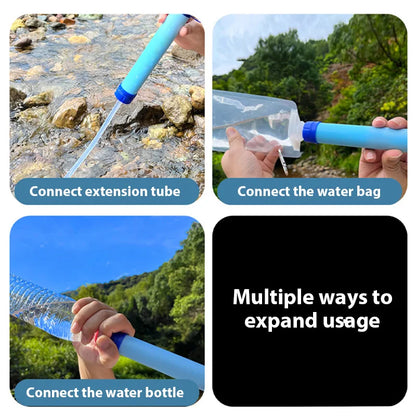 Personal Water Filter for Camping & Emergency Hydration