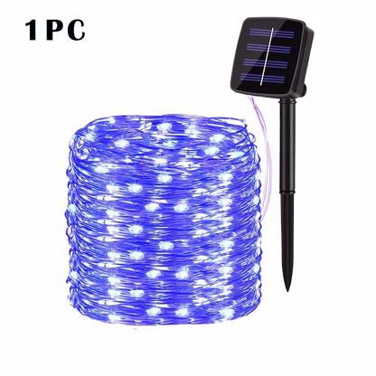 Solar Fairy String Lights for Garden & Outdoor Décor