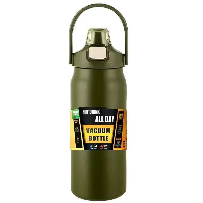 Stainless Steel Insulated Water Bottle 800-1500ML – Hot & Cold
