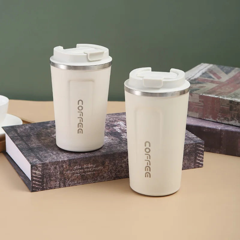 Stainless Steel Travel Mug Leak-Proof Thermal Cup