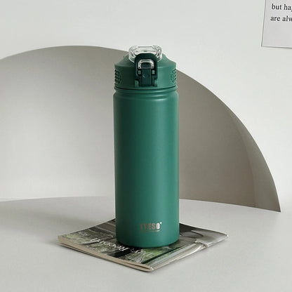 TYESO Stainless Steel Thermos Water Bottle – Keeps Drinks Hot & Cold