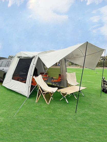SUV Tail Tent 4 Person Waterproof Car Camping Shelter