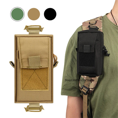 Molle Accessory Pouch for Backpack Strap Easy Access