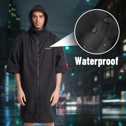 Waterproof Changing Poncho for Swimming & Outdoor Warmth