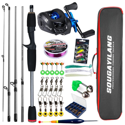 Baitcasting Fishing Rod & Reel Kit – Bass Ready