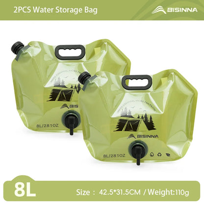 BSWOLF 8L Folding Water Bag – Portable Outdoor Hydration