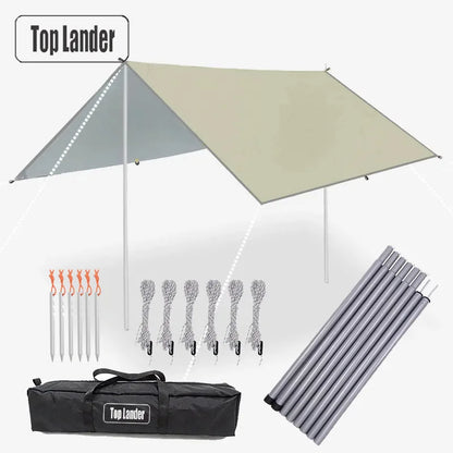 Ultralight Camping Tarp Shelter Waterproof & UV Protection