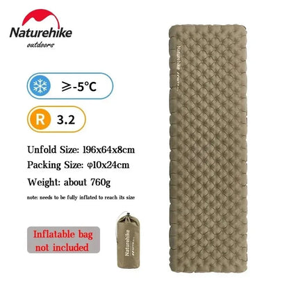Inflatable Camping Sleeping Pad for Warm Comfortable Sleep