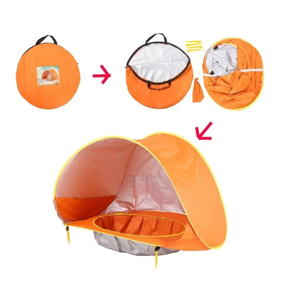 Baby Beach Tent – Waterproof Sun Shelter UPF 50+