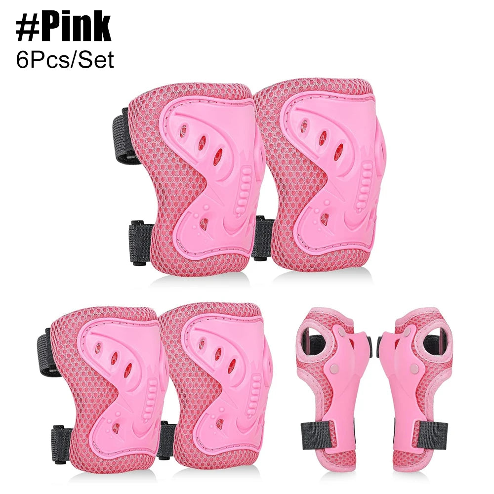 Kids Protective Gear Set – Safety Pads for Roller Skates & Bike