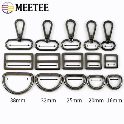 Metal Bag Buckles & Swivel Hooks – DIY Strap Adjusters