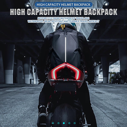 Waterproof Motorcycle Backpack Large Capacity Travel Pack