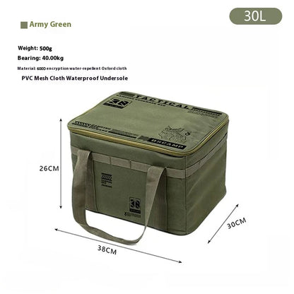 Camping Storage Bag 40L Large Capacity Gear Organizer