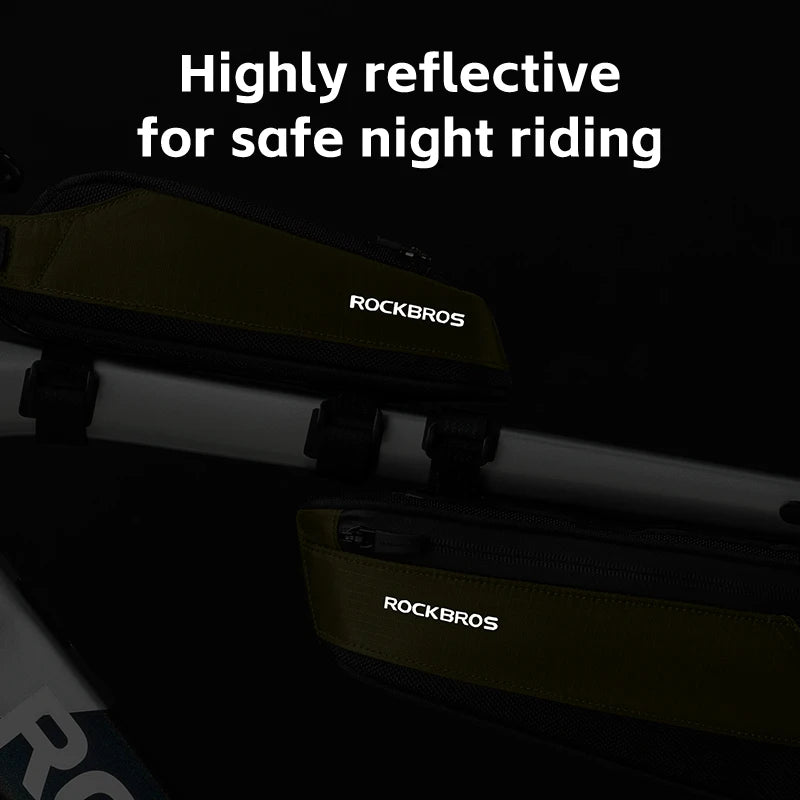 Bike Top Tube Bag – Rainproof & Portable Storage