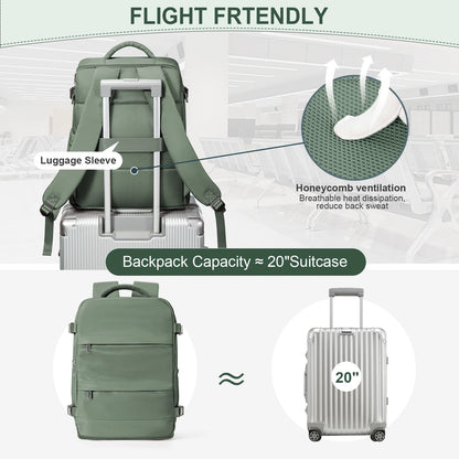 Cabin Travel Backpack 40x30x20 with Laptop Storage