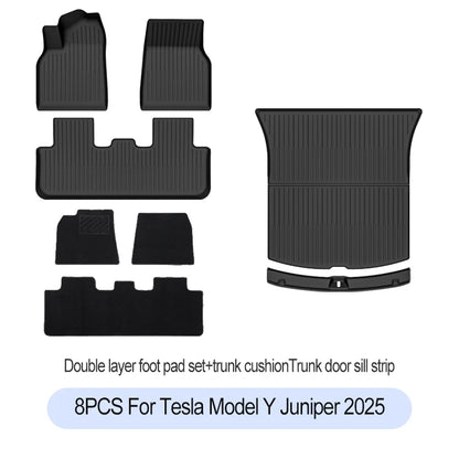 Tesla Model Y Floor Mats 2025 Waterproof Full Protection