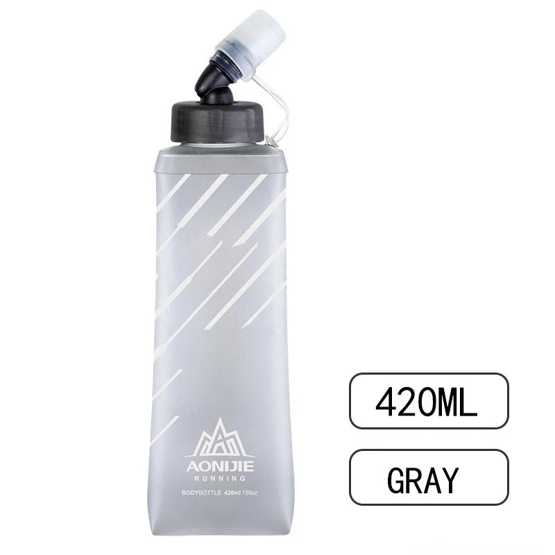 Folding Soft Water Bottle – 500ml Running & Hiking