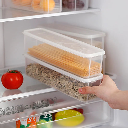 Spaghetti & Cereal Storage Box – Airtight Kitchen Container
