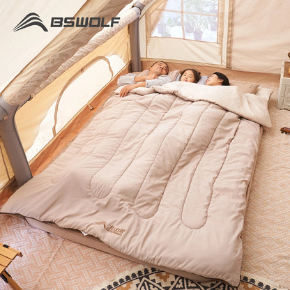 2 Person Camping Sleeping Bag – Detachable Warm Design