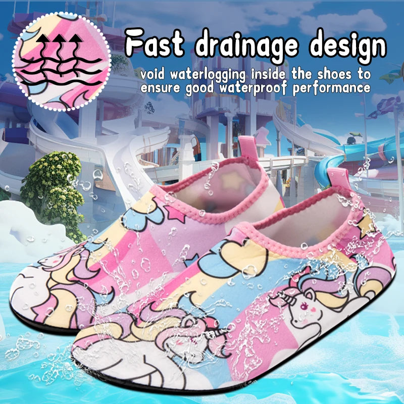 Kids Water Sport Socks – Quick-Dry Non-Slip Shoes