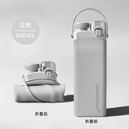 600ml Collapsible Water Bottle – Safe & Portable for Outdoors
