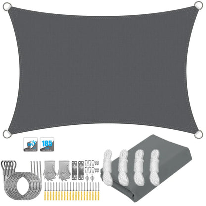 Waterproof Sun Shade Sail Canopy for Outdoor Patio