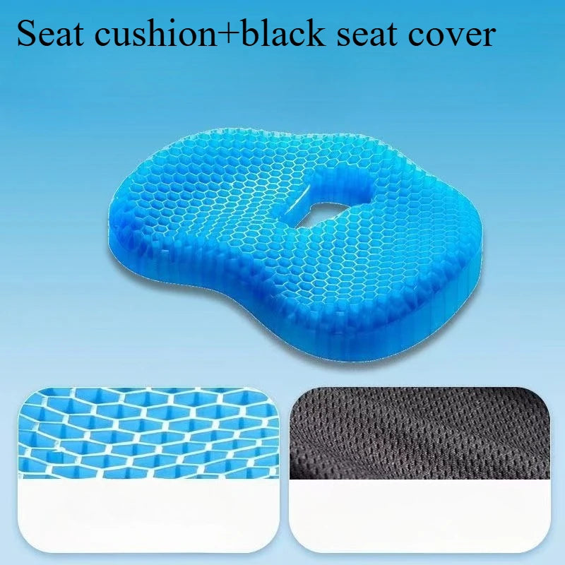 Gel Seat Cushion for Long Sitting Comfort