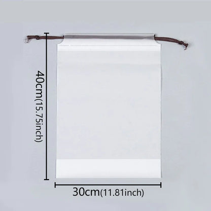 Transparent Drawstring Travel Bag Waterproof & Multipurpose