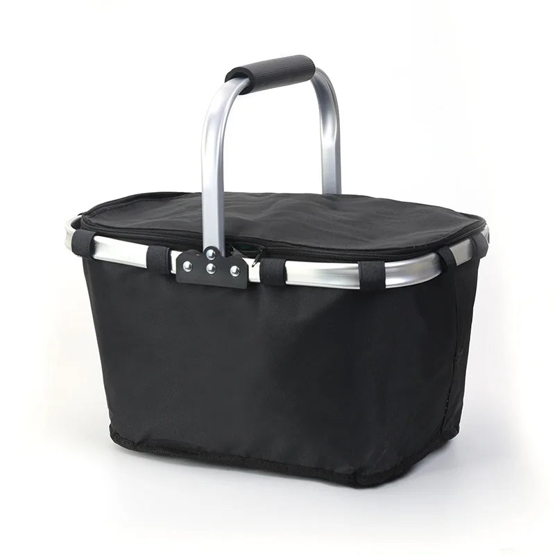 Portable Folding Insulated Picnic Basket – Keep Food Fresh