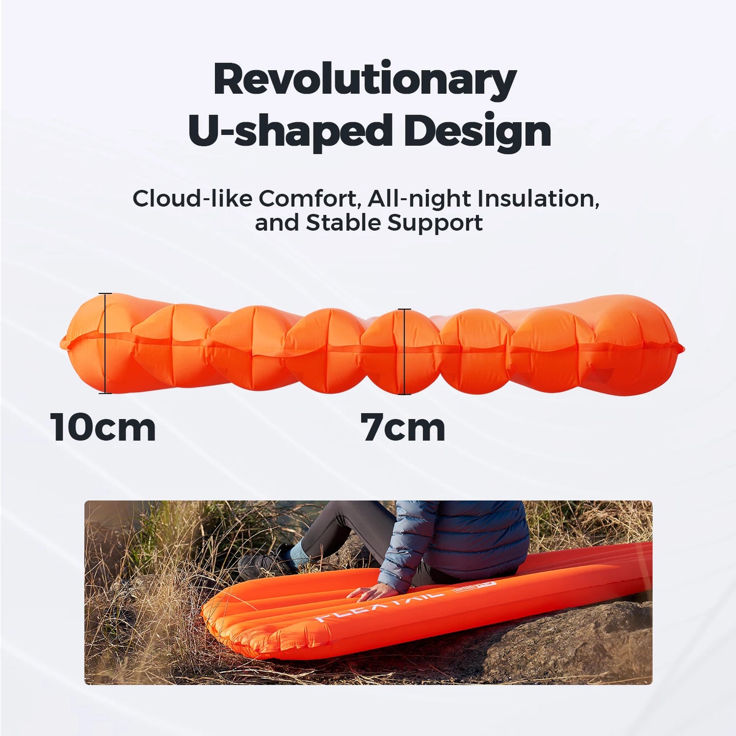 FLEXTAIL ZERO Sleeping Pad – Ultralight Insulated Comfort