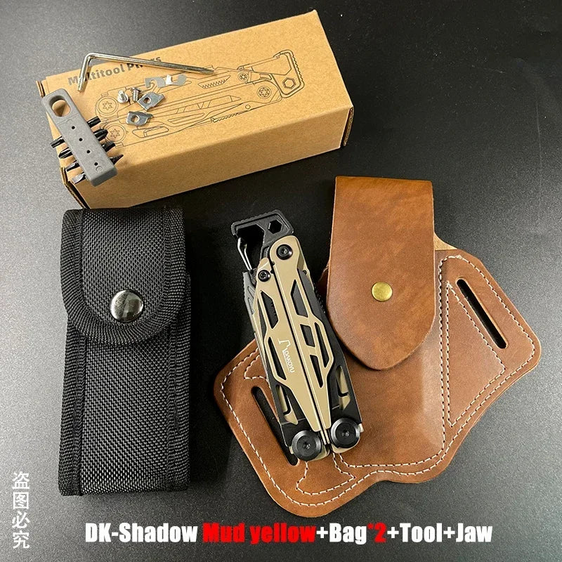 Camping Multitool Pliers with Emergency Whistle