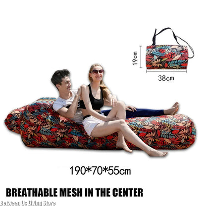 Luxury Inflatable Sofa Bed – Wide Air Lounger Comfort