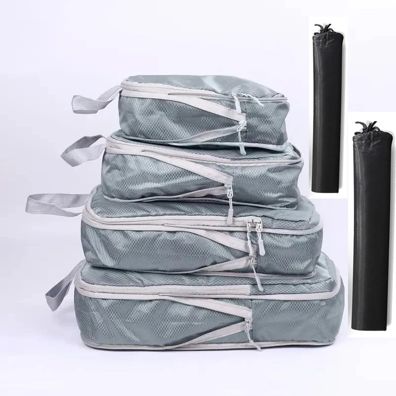 Compression Packing Cubes Set – Maximize Space & Organize