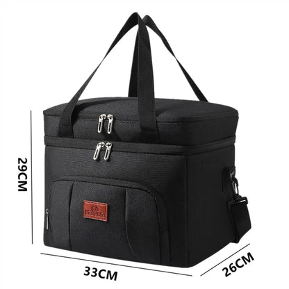 Insulated Lunch Bag Large Capacity Keeps Food Fresh
