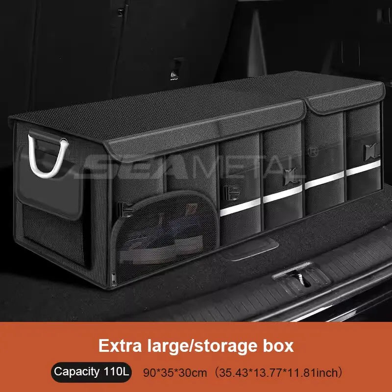 Car Trunk Organizer Foldable Waterproof Large Capacity