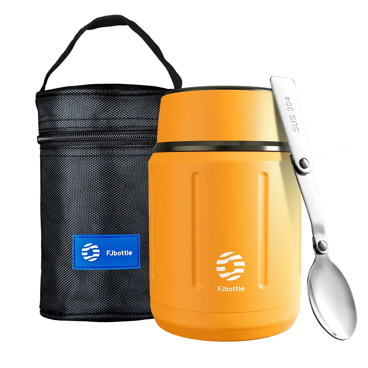 500ml Insulated Food Thermos Jar Leakproof with Spoon