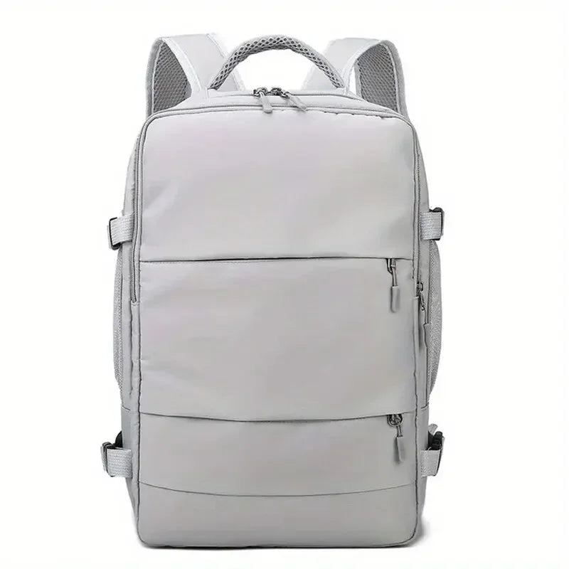 Travel Backpack with Shoe Compartment & Wet-Dry Storage