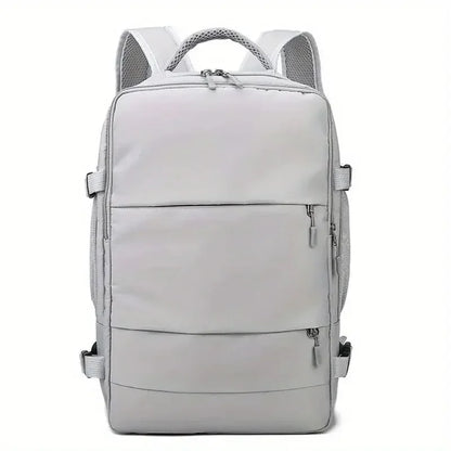 Travel Backpack with Shoe Compartment & Wet-Dry Storage