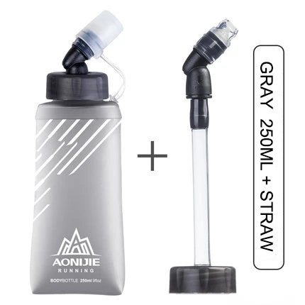 Folding Soft Water Bottle – 500ml Running & Hiking